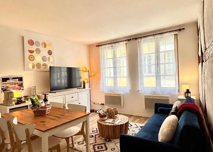 公寓 Le Cocon Du Vieux - Design Et Cosy - Hypercentre 科尔马